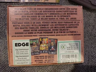 Juego de cartas Famiglia