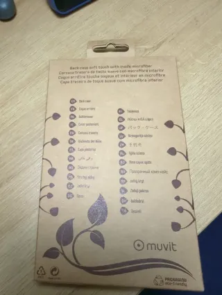 Funda Muvit iPhone 12 Pro Max Azul