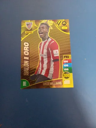 Cromo Balón de Oro Nico Williams