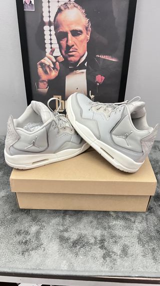 Bamba Jordan Grises y Blancas