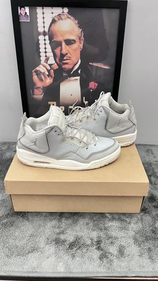 Bamba Jordan Grises y Blancas