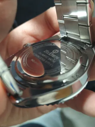 Reloj BiDen Sumergible 30M Cronógrafo Azul