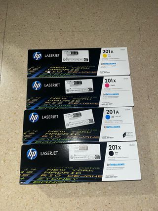 Cartuchos Tinta HP 201A 201x LaserJet