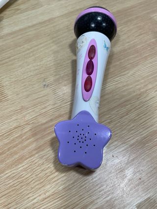 Micrófono de juguete de la cantante Violeta