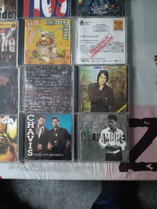 Lote 12 CDs Rosendo, Miguel Ríos, Mago de Oz, etc.