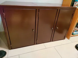 Mobile acquario in ferro