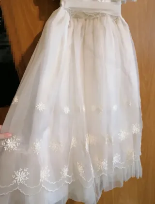 Vestido Comunión El Corte Inglés Blanco