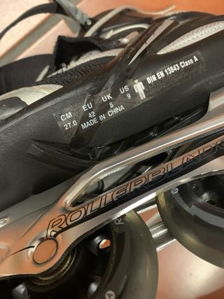 Patines Rollerblade Spark Alu Talla 42