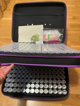 Maletín 420 botes diamantes para manualidades