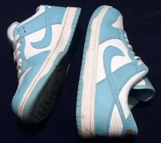 Zapatillas Nike Dunk Low Azul Blanco