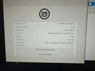 PC gaming Ryzen 5 2600 32gb ddr4 RTX 4060 +Monitor