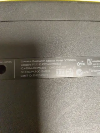 Portátil HP HQ TRE 71004 Negro