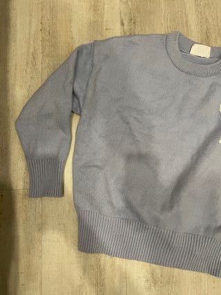 Maglione Ami Paris Azzurro con Cuore