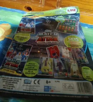 Pack Match Attax Champions 2015/16 tin +ball+album