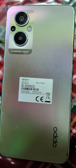 Oppo Reno 8 Lite NUOVO - solo Sostituita Batteria