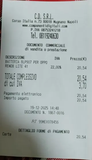 Oppo Reno 8 Lite NUOVO - solo Sostituita Batteria