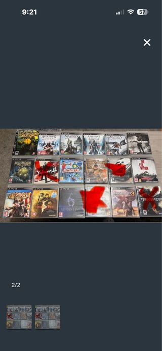 Lote Juegos PS3: Bioshock, Assasin's Creed, Unchar