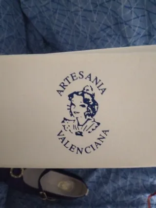 Zapato Fallera Morado Talla 33