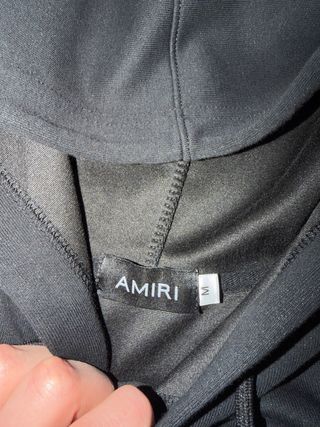 Felpa Amiri nera con logo