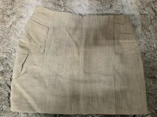 Falda Bershka Beige Talla XS