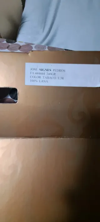 Sombrero Cordobés Marrón/tabaco 100%lana, talla 58