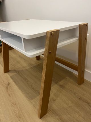 Escritorio infantil Vertbaudet blanco/madera