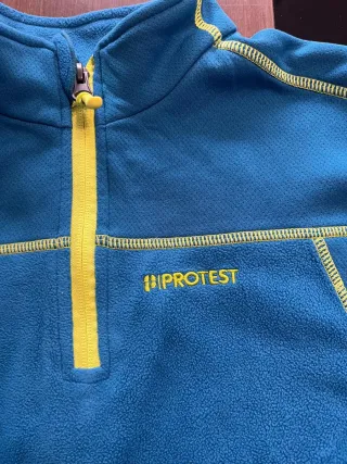 Forro polar PROTEST niño azul