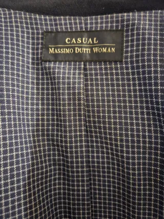Blazer azul Massimo Dutti