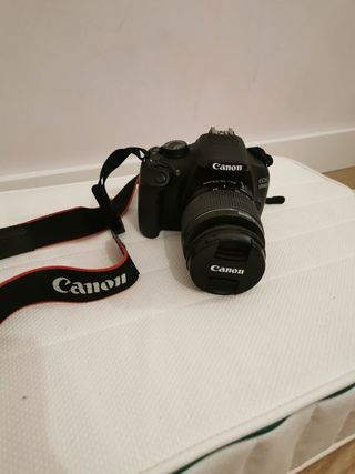 Cámara Canon EOS 1200D + Objetivo 18-55mm