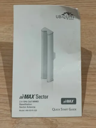 Antena Ubiquiti Airmax AM-2G15-120 2.4Ghz MIMO