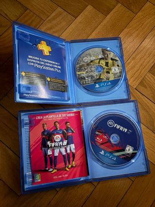 Lote FIFA 15, 17, 18 y 19 PS4
