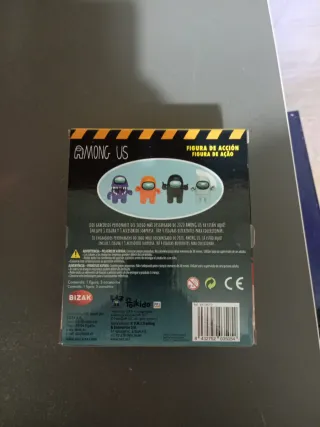 Figura Acción Among Us Naranja