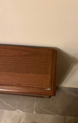 Cubreradiador de madera