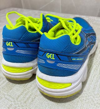 Zapatillas Asics Gel Galaxy 7 Azul/Verde