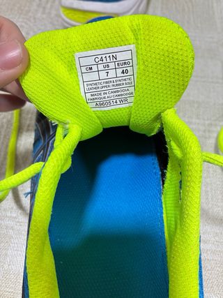 Zapatillas Asics Gel Galaxy 7 Azul/Verde