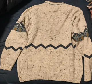 Jersey Vintage Estilo Navajo M&S