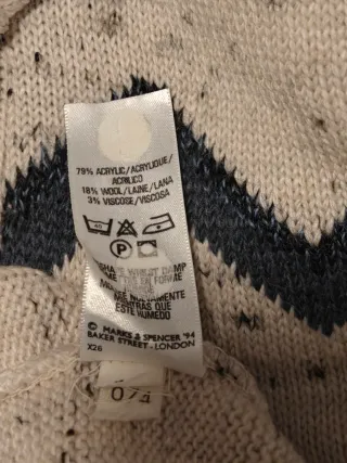 Jersey Vintage Estilo Navajo M&S