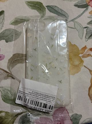 Custodia iPhone SE (2022) Fiori Trasparente