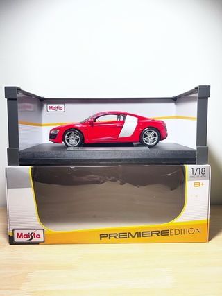 Maqueta Audi R8 1/18 Maisto NUEVO