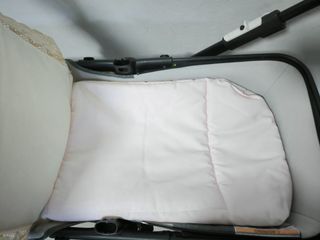 Saco capazo + lencero rosa tira bordada