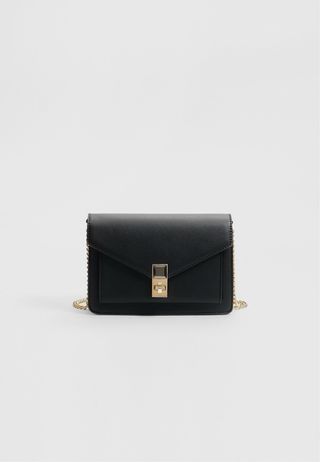 Bolso negro Stradivarius