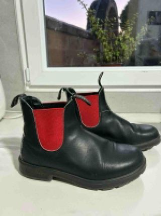 Stivali Blundstone Uomo Neri e Rossi