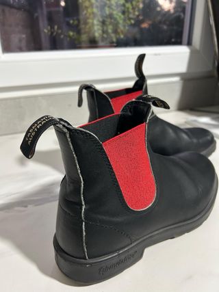 Stivali Blundstone Uomo Neri e Rossi