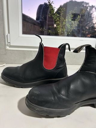 Stivali Blundstone Uomo Neri e Rossi