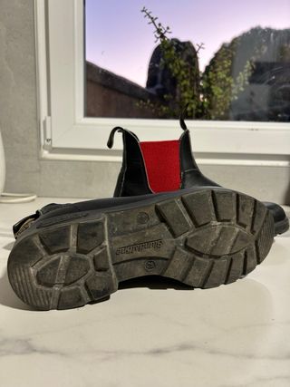 Stivali Blundstone Uomo Neri e Rossi