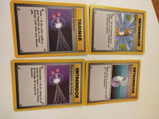 Lote 4 Cartas Entrenador Pokémon (ES)