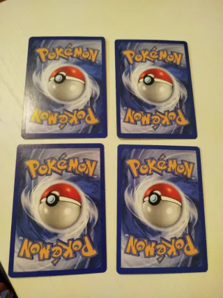 Lote 4 Cartas Entrenador Pokémon (ES)
