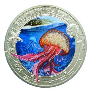 Austria 2024 moneda 3€ Medusa