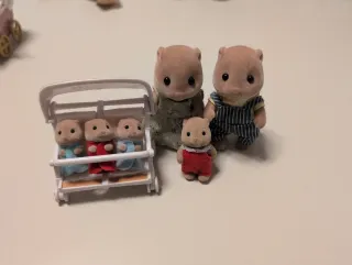 Familia Hámster Sylvanian