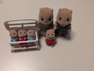 Familia Hámster Sylvanian
